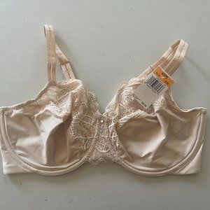 Bali Champagne Lace Desire Back Smoothing 40DD DF1002 Underwire